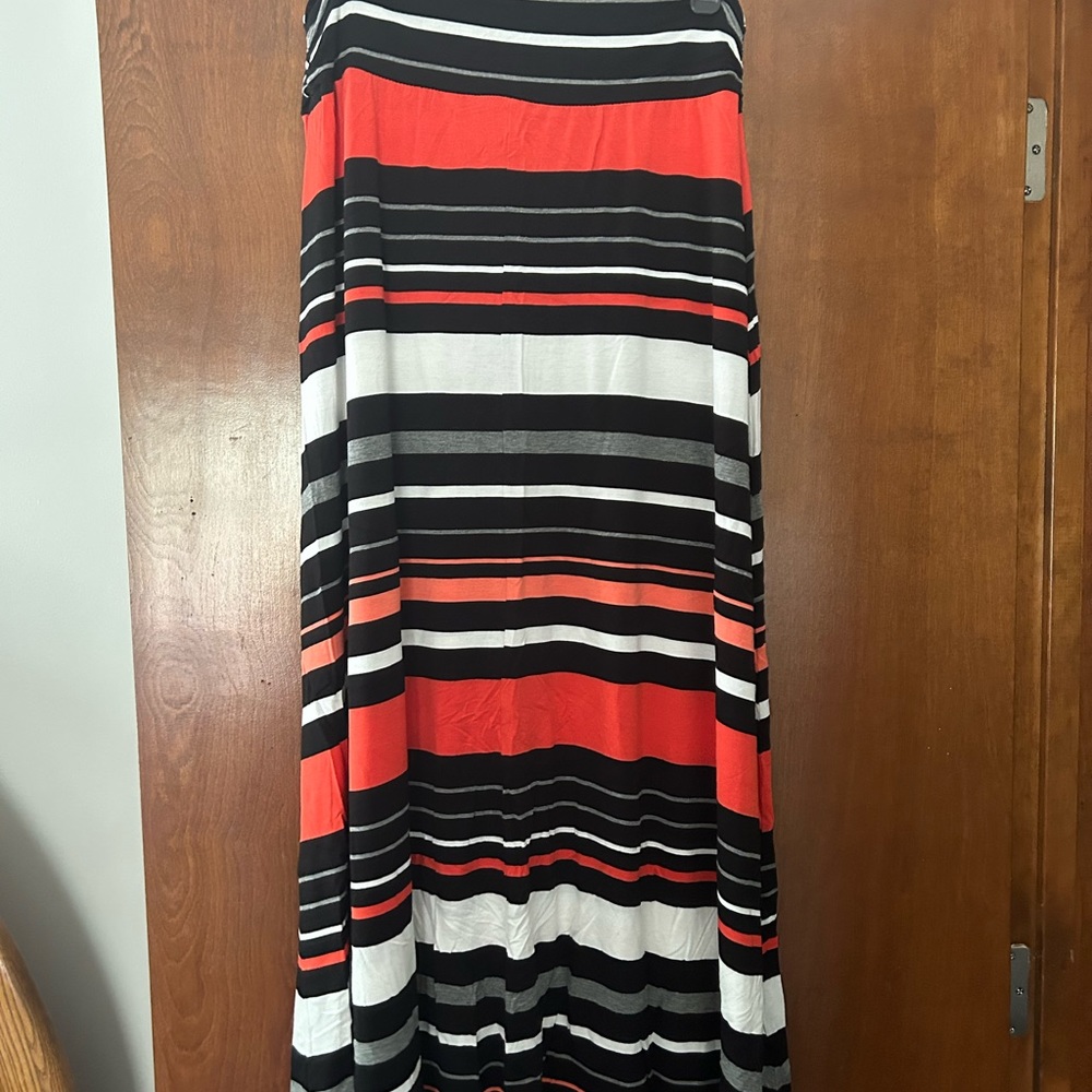 Colorful maxi skirt